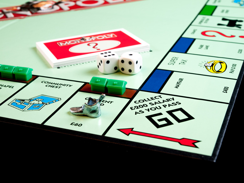 Monopoly, property investing, wealth