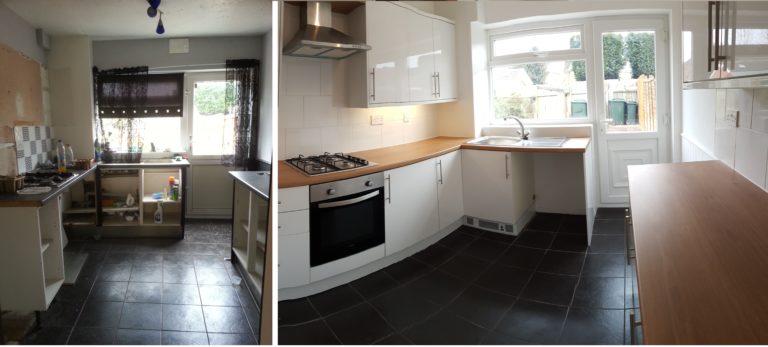 Before & After Kitchen